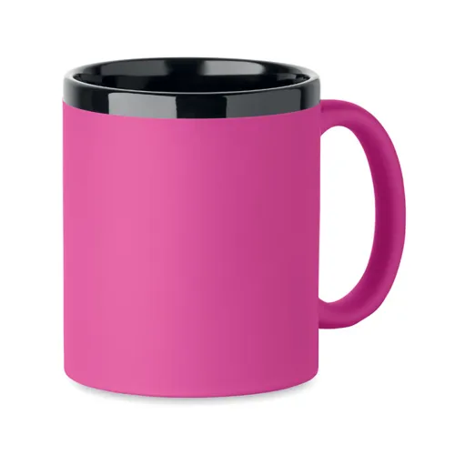 RUBY Kerámia bögre lézerhez 300 ml rózsaszín 