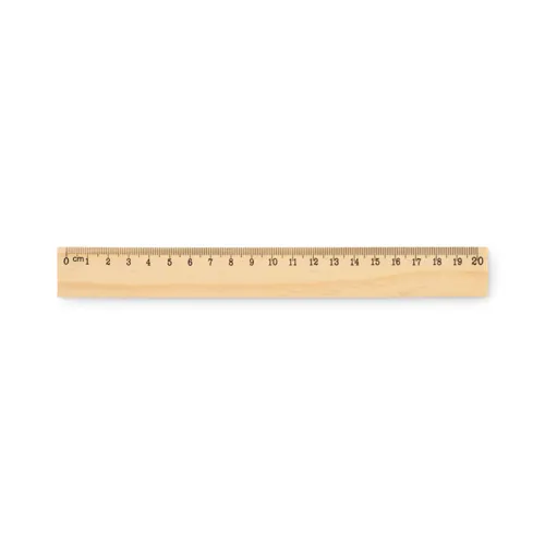 RULER20 Fa vonalzó 20cm Fa 
