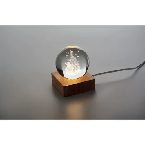 SANTA LIGHT Karácsonyi LED gömb Fa 