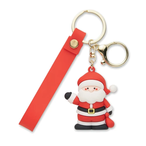 SANTACHARM Mikulás kulcstartó / táskadísz Piros 