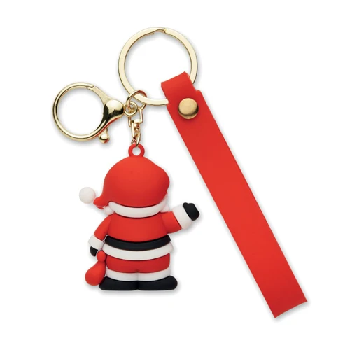 SANTACHARM Mikulás kulcstartó / táskadísz Piros 