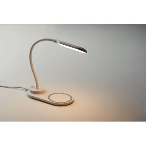 SATURN Asztali lámpa és töltő, 10W Fehér 