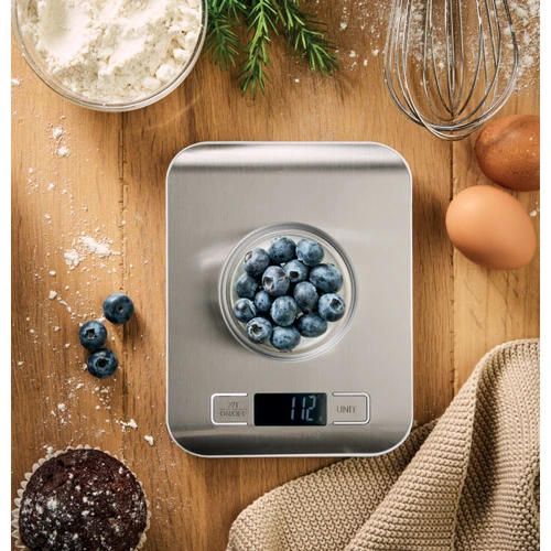 SCALE IT Digitális konyhai mérleg 5 kg Ezüst 