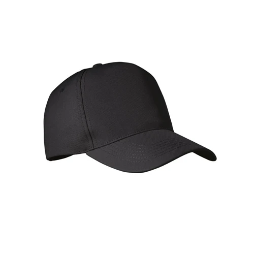 SENGA 5 paneles rpet sapka 210 g/m² Fekete 