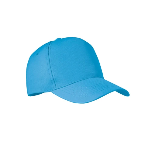 SENGA 5 paneles rpet sapka 210 g/m² Türkiz 