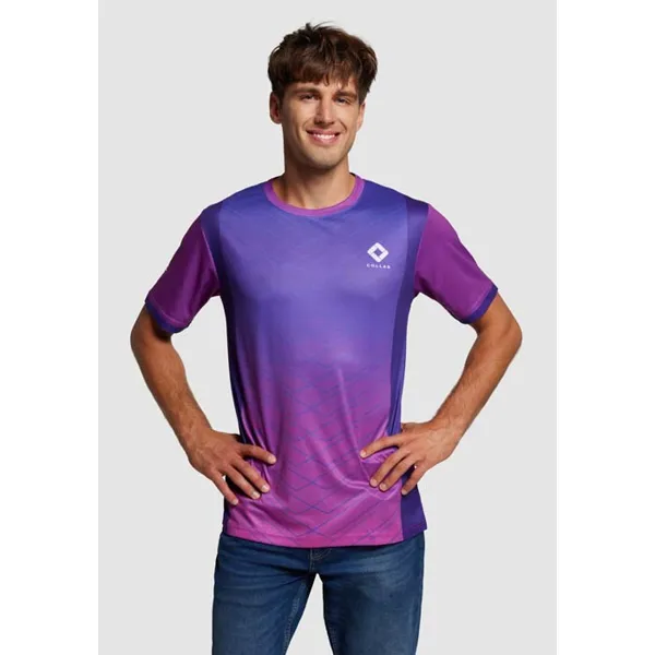 Hálós PES, kerek nyakú T-Shirt póló 145 g/m²  