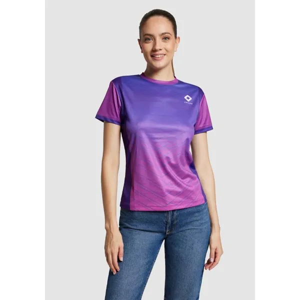 Hálós PES, kerek nyakú T-Shirt póló 145 g/m²  