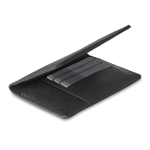 SHIELDOC RFID pénztárca/útlevél tartó Fekete 
