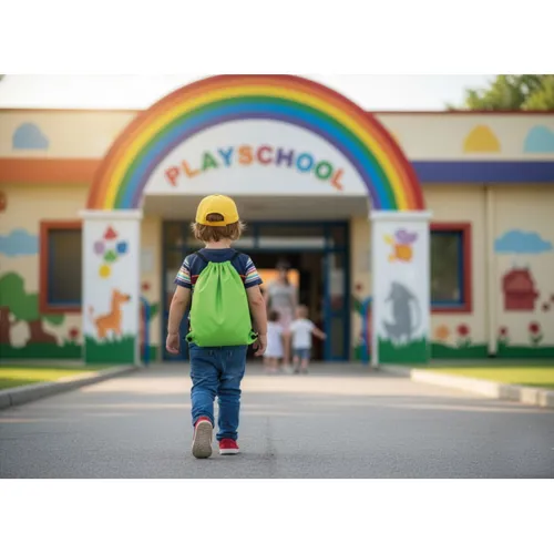 SHOOP KIDS Gyermek tornazsák 190T RPET Lime 