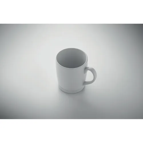 SILBASE Kerámia bögre 300 ml Fehér 