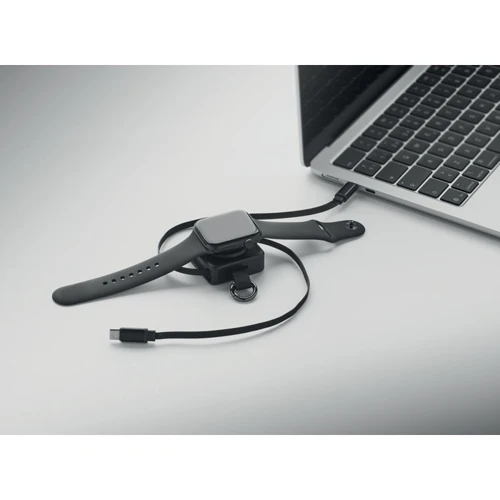 SKILFUL Visszahúzható 100W USB-C kábel Fekete 