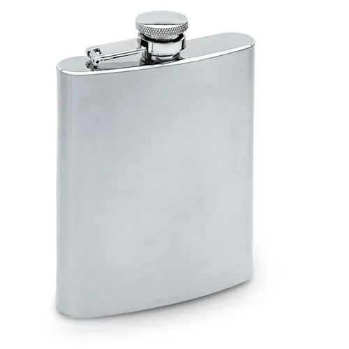 SLIMMY FLASK Laposüveg 175 ml Matt Ezüst 