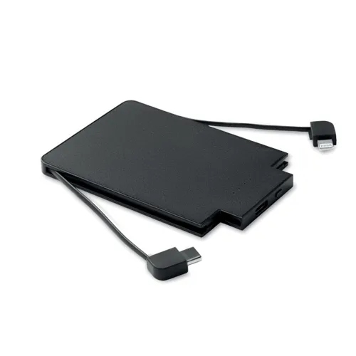 SLIMPO Mágneses powerbank 2500 mAh Fekete 