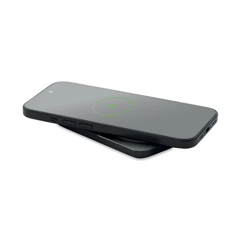 SLIMVOLT Vékony mágneses powerbank 20W Fekete 