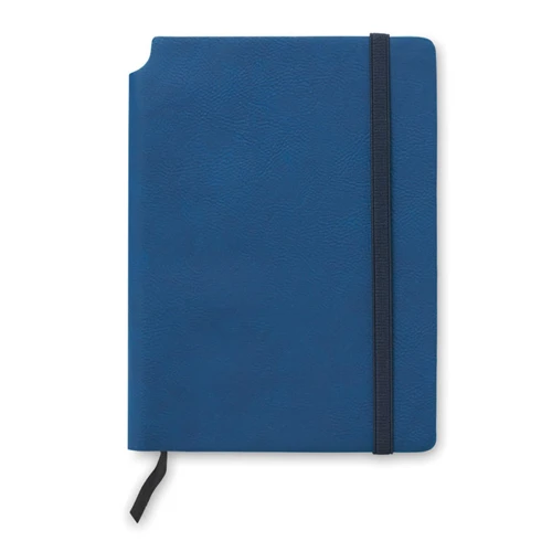 SOFTNOTE A5 vonalas PU borítós notesz Kék 