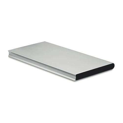 SOLAR POWERFLAT 8000 mAh napelemes powerbank Matt Ezüst 
