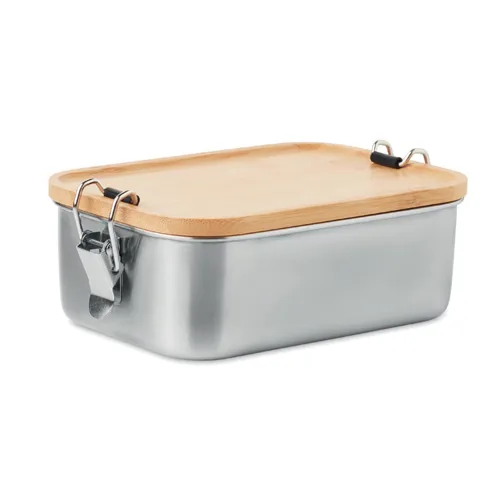 SONABOX Acél ételdoboz 750ml Fa 