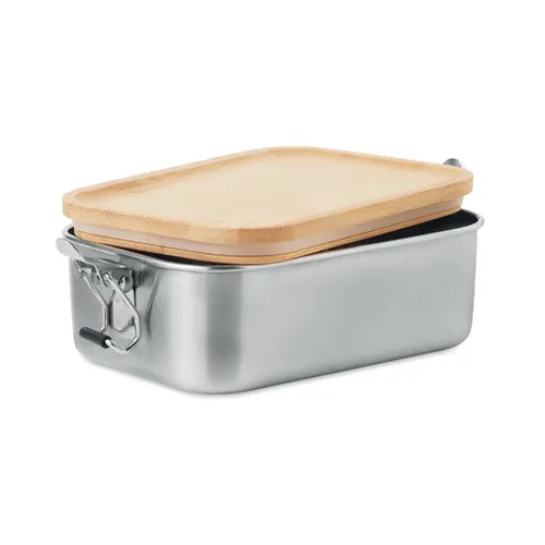 SONABOX Acél ételdoboz 750ml Fa 