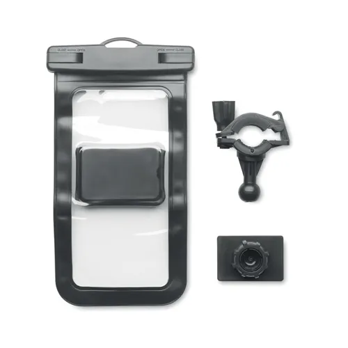 SOSTENER Kerékpáros mobil tartó tok PVC Fekete 