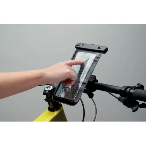 SOSTENER Kerékpáros mobil tartó tok PVC Fekete 