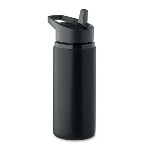 SPOT Szimplafalú palack 500 ml Fekete 