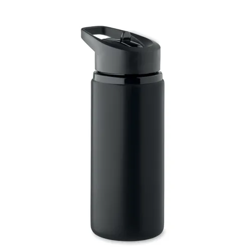SPOT Szimplafalú palack 500 ml Fekete 