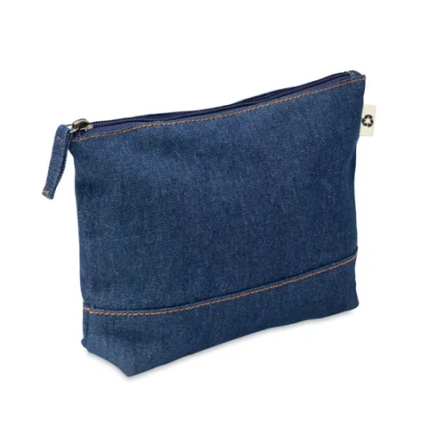 STYLE POUCH Újrahaszn. farmer piperetáska Kék 