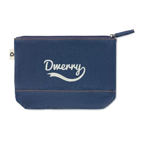 STYLE POUCH Újrahaszn. farmer piperetáska Kék 