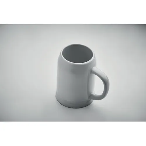 SUBLIER Szublimációs söröskorsó 500 ml Fehér 
