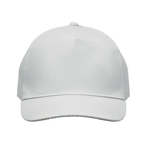 SUNNY 5 panel baseball sapka 180 gr Fehér 