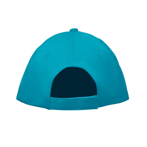 SUNNY 5 panel baseball sapka 180 gr Türkiz 