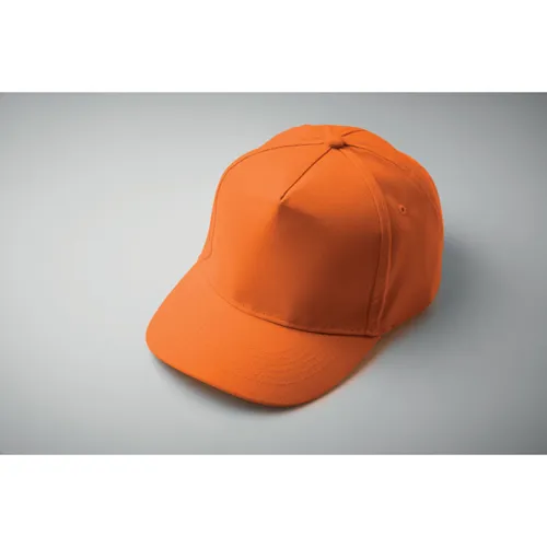 SUNNY 5 panel baseball sapka 180 gr Narancssárga 