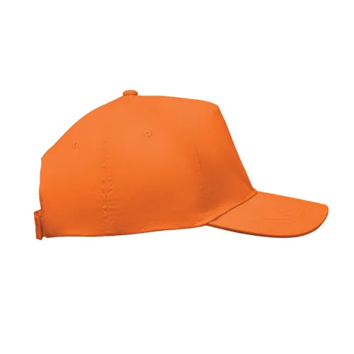 SUNNY 5 panel baseball sapka 180 gr Narancssárga 