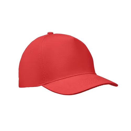 SUNNY 5 panel baseball sapka 180 gr Piros 