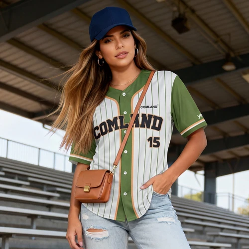 Szublimációs uniszex baseball mez 220 g/m²  