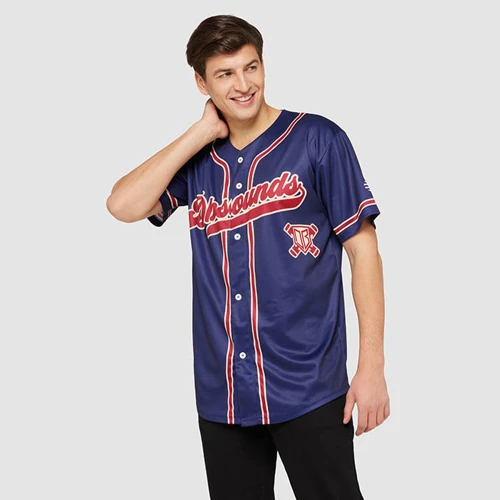 Szublimált baseball mez 180gsm  