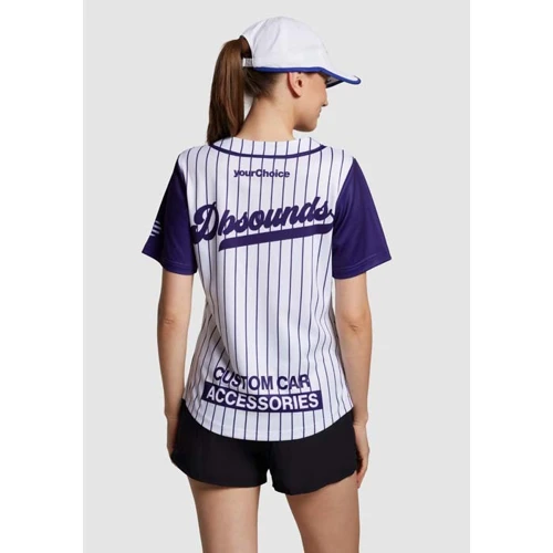 Szublimált baseball mez 180gsm  