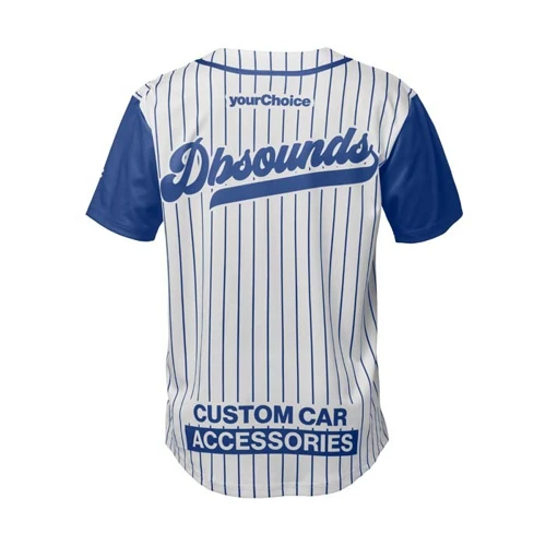 Szublimált baseball mez 180gsm  