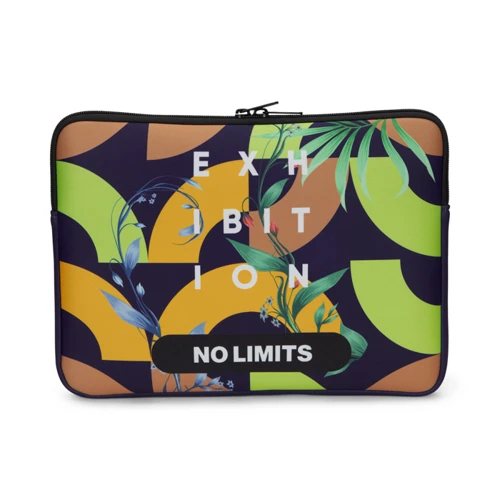 Szublimált cipzáras neoprén tablet tok.  