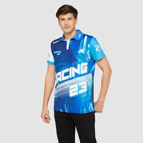 Szublimált, karcsúsított pólóing 180 g/m²  