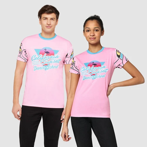 Szublimált, pamut tapintású PES T-Shirt 145g  