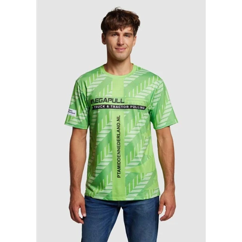 Szublimált, pamut tapintású PES T-Shirt 180g  