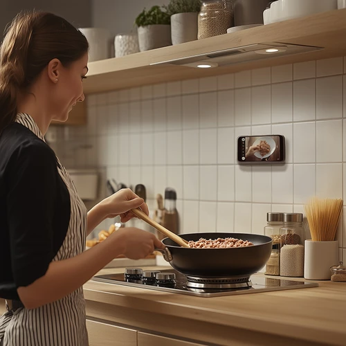 Tapadókorongos, mágneses szelfi telefontartó  