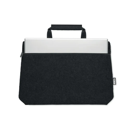 TAPLA RPET filc laptop táska Fekete 