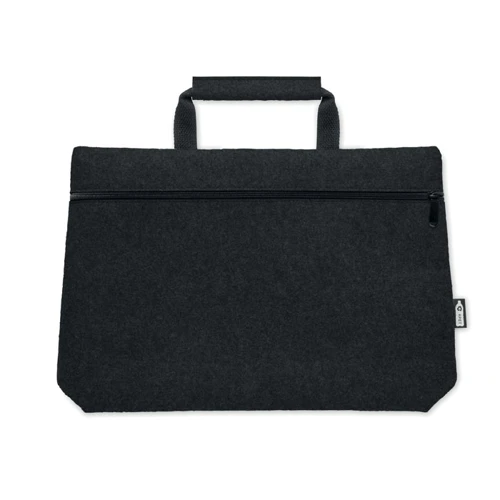TAPLA RPET filc laptop táska Fekete 