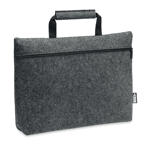 TAPLA RPET filc laptop táska Kőszürke 