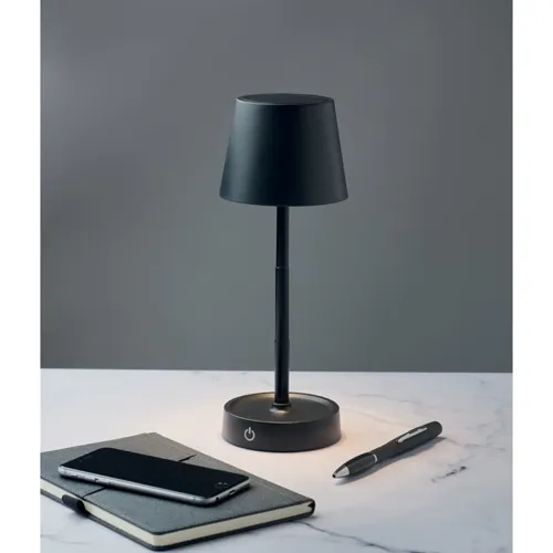TAPLAMB USB újratölthető asztali lámpa Fekete 