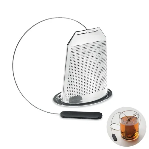 TEAFUSER Rozsdamentes acél teatojás Fekete 