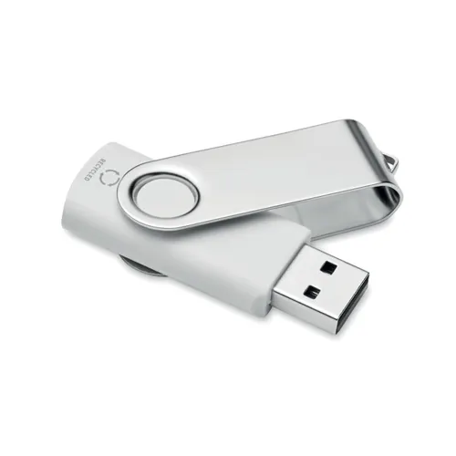 TECHMATE RABS 16GB újrahaszn. ABS pendrive Fehér 