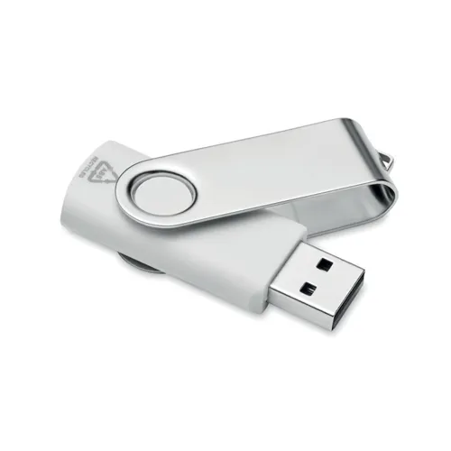 TECHMATE RABS 16GB újrahaszn. ABS pendrive Fehér 